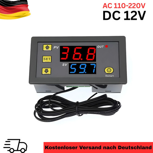 12v 24v 220v thermostat - 24v,