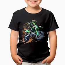 Motocross Fahrer Sprung