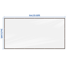 Transparente Plane mit Ösen