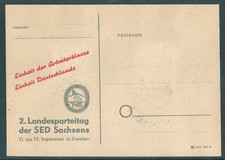 Dresden 2. Landesparteitag SED
