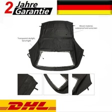 Schwarz Cabrio-Verdeck mit