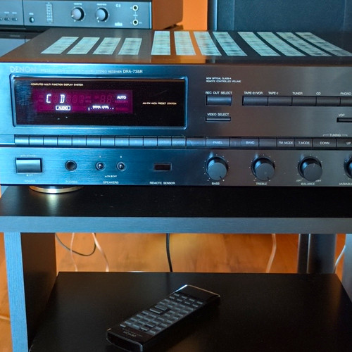 Denon dra 735r stereo receiver - denon, dra-735r