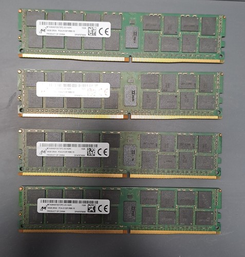 Micron 64gb ddr4 - (4x16gb),