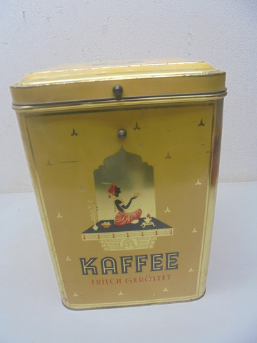 Kaffee blechdose werbung - kaffee, /
