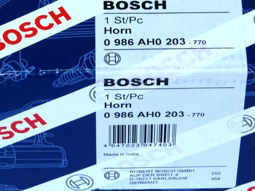 Bosch chrom signalhorn - chrom,