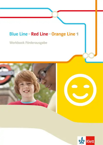 Blue line red orange - red,
