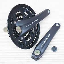 Shimano Alivio FC-T4060 Hollowtech Kurbel schwarz 44 32 22 Zähne 170 mm schwarz