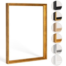 Schattenfugenrahmen Lico Blattgold XXL Keilrahmen Rahmen Leinwand Selberbauen