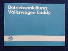VW Caddy Betriebsanleitung