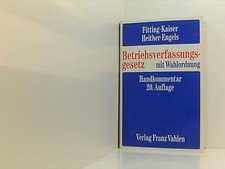 Betriebsverfassungsgesetz mit