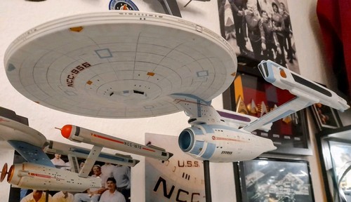 Star trek modell gebaut uss - star,