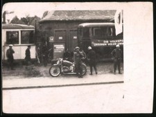 Fotografie Motorrad BMW RS, Rennmotorrad mit Startnummer 5 