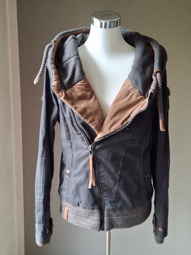 Naketano jacke kapuze - naketano,, grau