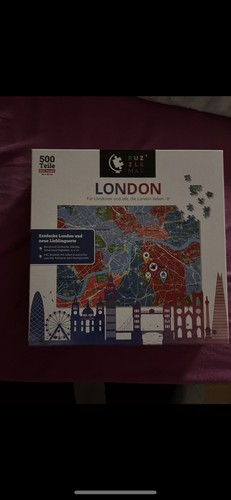 Puzzle map london - map,