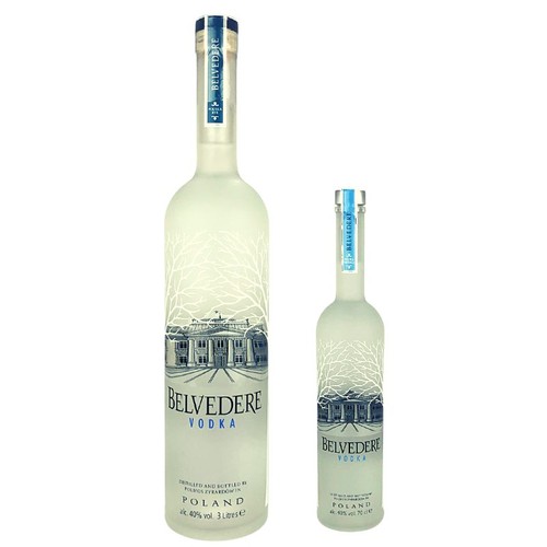 Belvedere magnumflaschen - belvedere, 3l