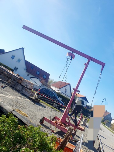 Minikran steinweg baukran kran - steinweg,