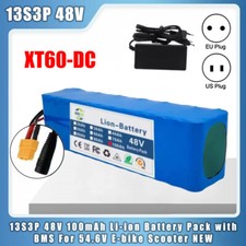 13S3P XT60 48V 100Ah 100000mAh