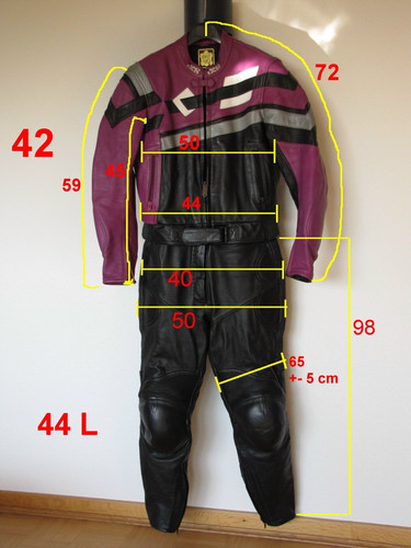 Lederkombi ixs motorrad - lederkombi, 42/44