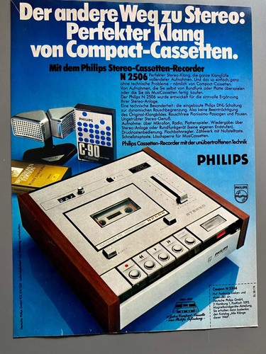 1974 philips stereo cassetten - philips,