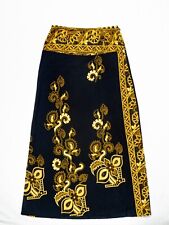 Rock Thailand Gr. XS / 34 ethno hippie boho asia schwarz gelb gold