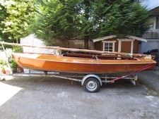 segeljolle mit trailer