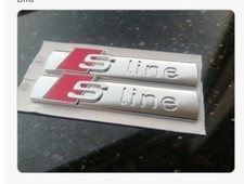 Audi S-Line Logo Zeichen