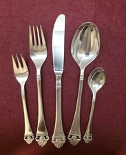 Robbe & Berking Rosenmuster Menübesteck 5 teilig mehrere Vorhanden Note 3