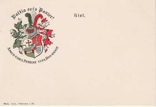 Studentika 1910 baltia kiel - studentika,