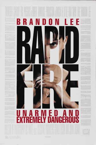 Rapid fire 1992 - rapid, filmplakat