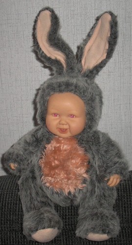 Anne geddes baby hase 38cm - baby,
