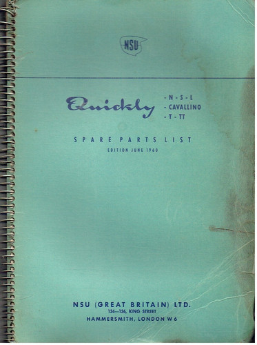 Nsu quickly modell l - quickly,