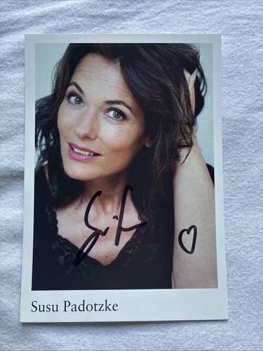 Autogrammkarte susu padotzke - autogrammkarte,