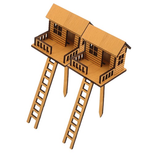 Mini baumhaus aus holz mit - mini-baumhaus,