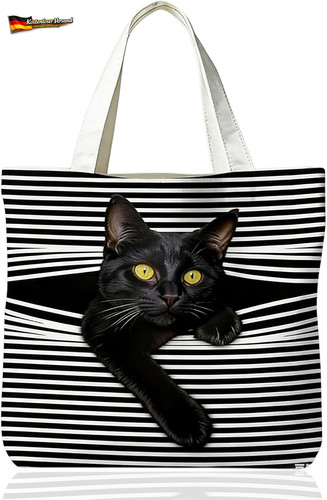 Stofftasche damen katzenmotiv - damen,