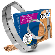 Sägeband gehärtet aus