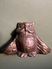 Eule Bronze Setzkasten