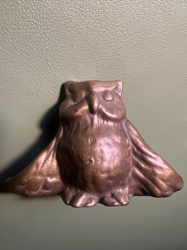 Eule bronze setzkasten - eule,