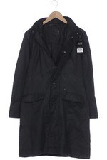 G STAR RAW Mantel Damen Jacke Parka Gr. L Baumwolle Schwarz #cgl9h98