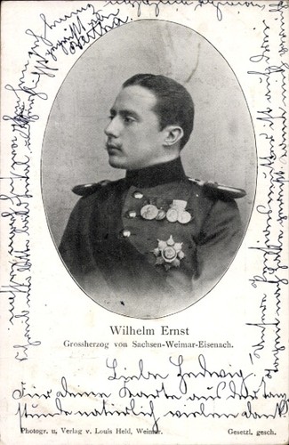 Wilhelms ernst großherzog - ernst,,
