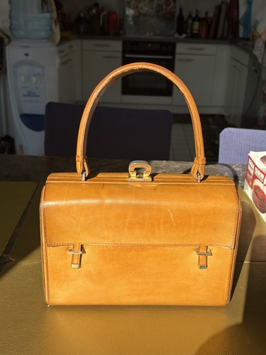 Kleine handtasche beige hart - kleine,