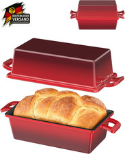 Gusseiserner Brotbacktopf