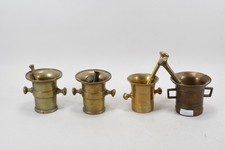 Q15K47- 4x Bronze Mörser mit 6 Stößeln