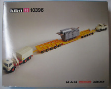 Kibri H0 10396 Bausatz Schwertransport Trafo Zugmaschinen MAN Kaelble OVP