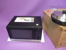 Panasonic NN-GD38QSEPG 29L Grill Inverter Mikrowelle mit Steam+ Pot, 1000 W