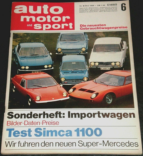 Auto motor sport 68 - auto, 06/68