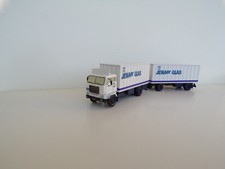 LKW VOLVO F89 mit Kofferaufbau und Anhänger - Jenaer Glas - in TT