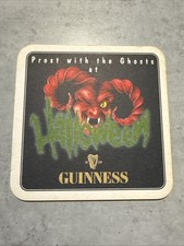 Guinness Bierdeckel Coaster Beermat von 1996 BBCS X453 Halloween