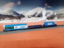 3 St. H0 Roco Güterwagen, Startset Niederbordwagen,Anfänger,Konvolut,Roco Start 