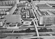 AK Halle-Neustadt Luftbild