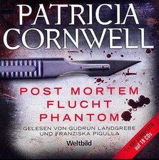 Patricia Cornwell Hörbuch Box: Post Mortem / Flucht / Phantom - Patricia Cornwel